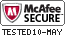 Secure tested 27-Apr