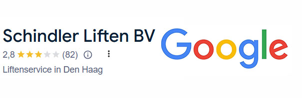 afbeelding 5 van reviews van Google over Schindler Liften